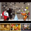 CHRISTMAS Stickers non adhesive static stickers shopping malls window Christmas decoration party Hotel Christmas atmosphere decoration supplies