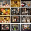 CHRISTMAS Stickers non adhesive static stickers shopping malls window Christmas decoration party Hotel Christmas atmosphere decoration supplies