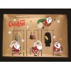 CHRISTMAS Stickers non adhesive static stickers shopping malls window Christmas decoration party Hotel Christmas atmosphere decoration supplies