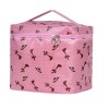 Square portable cosmetic bag storage and finishing washing bag cartoon thickened felt women's bag