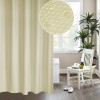 Solid color curtain shower curtain waterproof and mildew proof thickened 190g waffle shower curtain jacquard bathroom curtain shower curtain