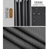 Solid color curtain shower curtain waterproof and mildew proof thickened 190g waffle shower curtain jacquard bathroom curtain shower curtain