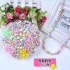 Beaded suit handmade material diy bead necklace parent-child interaction sun flower beaded toy