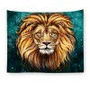 Digital printing home tapestry wall carpet elephant watercolor animal