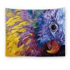 Digital printing home tapestry wall carpet elephant watercolor animal