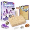 Creative DIY digging crystal pirate treasure gems archaeological fossils children's educational exploration and mining toys