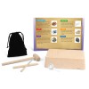 Creative DIY digging crystal pirate treasure gems archaeological fossils children's educational exploration and mining toys