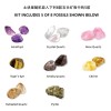 Creative DIY digging crystal pirate treasure gems archaeological fossils children's educational exploration and mining toys