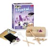 Creative DIY digging crystal pirate treasure gems archaeological fossils children's educational exploration and mining toys