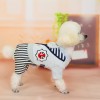 Pet clothes autumn winter small suit fake two four legged cotton padded clothes gentleman bow tie cotton padded clothes winter clothes