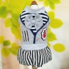 Pet clothes autumn winter small suit fake two four legged cotton padded clothes gentleman bow tie cotton padded clothes winter clothes