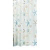 Hotel shower curtain PEVA starfish waterproof bathroom partition curtain printed curtain bathroom shower curtain can be customized
