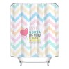 Waterproof and mould proof thickened polyester shower curtain digital printing shower curtain bathroom partition hanging curtain shower curtain cloth