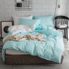 Home textile four piece set simple stripe European and American three piece set on bed