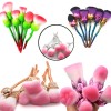 Rose cosmetic brush rose portable set brush professional beautiful girl Mini beginner cosmetic brush