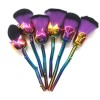 Rose cosmetic brush rose portable set brush professional beautiful girl Mini beginner cosmetic brush