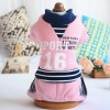 Only pet Belle's autumn and winter pet four legged cotton padded casual sportswear is thicker than Xiong Bomei's winter dog clothes