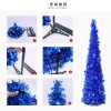 Creative Christmas products wool top Christmas tree retractable folding Christmas decorative tree ornament tree
