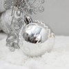 Christmas decorations 6cm / 24 silver painted balls package Christmas Tree Pendant decorative balls
