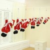 Christmas decoration climbing Santa Claus doll pendant ceiling decoration doll mall window layout wholesale