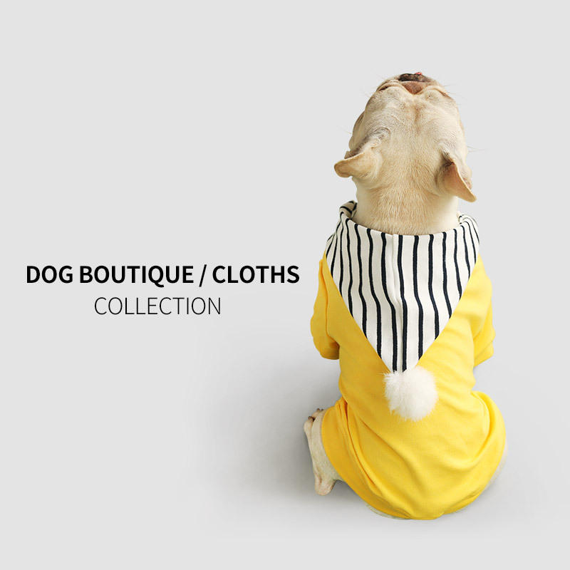2020 new fall/winter small dog clothes hooded pet clothes bichon corgi pet clothes wholesale in stock	