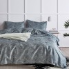 Style leaf 90g frosted printing source American size printed quilt cover home textile three piece set