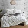 Style leaf 90g frosted printing source American size printed quilt cover home textile three piece set