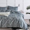 Style leaf 90g frosted printing source American size printed quilt cover home textile three piece set