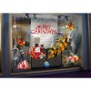 Hot Christmas decoration glue free static paste Christmas window window decoration Christmas shopping mall hotel layout