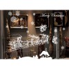Hot Christmas decoration glue free static paste Christmas window window decoration Christmas shopping mall hotel layout