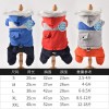 Pet clothing winter dog clothes autumn and winter pet clothes autumn and winter down jacket law fighting dog clothes thickening	