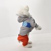 Pet clothing winter dog clothes autumn and winter pet clothes autumn and winter down jacket law fighting dog clothes thickening	
