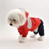Pet clothing winter dog clothes autumn and winter pet clothes autumn and winter down jacket law fighting dog clothes thickening	