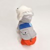 Pet clothing winter dog clothes autumn and winter pet clothes autumn and winter down jacket law fighting dog clothes thickening	