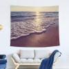 Decorative blanket tapestry Nordic ins blue ocean tapestry painting bedroom giant hanging cloth wall hanging custom