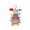Cute cartoon animal comfort towel export high quality baby teether molar comfort towel with pocket