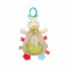 Cute cartoon animal comfort towel export high quality baby teether molar comfort towel with pocket