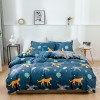 European and American pure cotton all cotton bedding quilt cover pillow cover three piece set