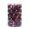 34 Christmas ball sets 4cm Christmas decorations Christmas tree decorative ball shaped ball