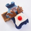 Autumn and winter pet four legged clothes thickened cashmere Christmas clothes dog elk cotton clothes