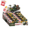 Enlightenment building block 1801 storm gunship hot selling military eight-in-one intelligence building block toy