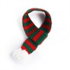 Pet knitted Christmas scarf creative VIP Teddy scarf cat dog pet products