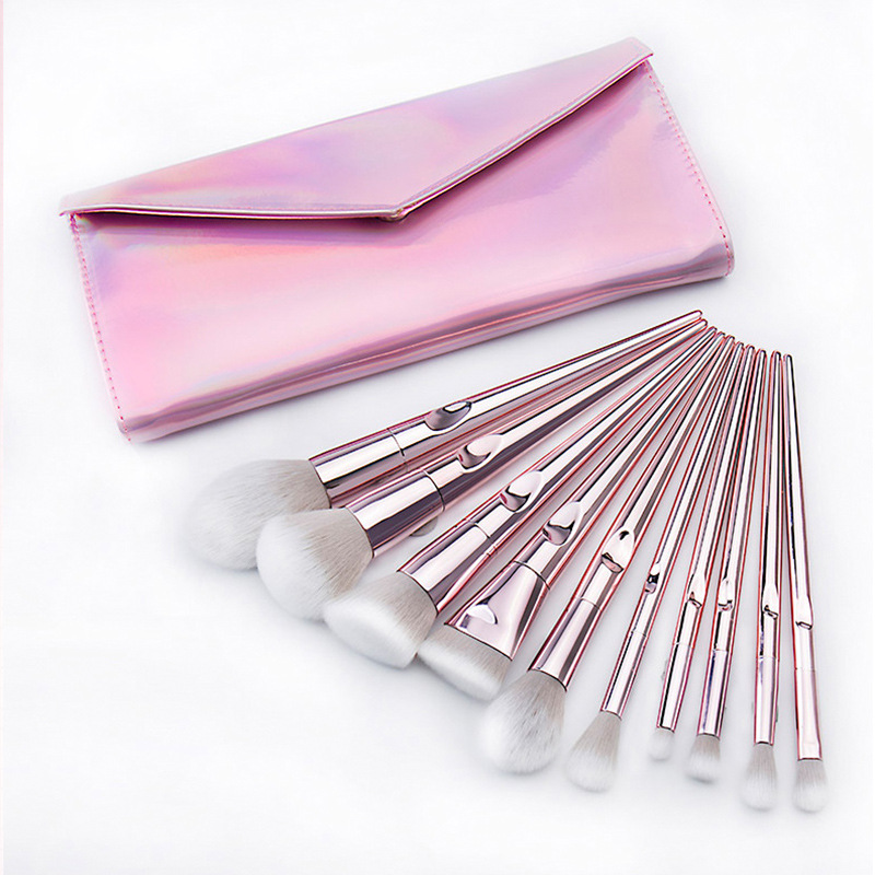 Also color 10 wet and wild makeup brushes loose powder high gloss Brushes Set laser bag beauty tools