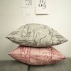 Simple pillow cover sofa stripe pillow cover Nordic home decoration cushion sticky linen cushion cover strip pillow