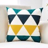 Ins style pillow cover modern geometry sofa pillow cushion cover office printed pillow cover