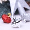 Christmas decorations Christmas tree hanger 18pcs Christmas electroplating ball heterosexual ball gift box tree top star set