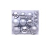Christmas decorations Christmas tree hanger 18pcs Christmas electroplating ball heterosexual ball gift box tree top star set