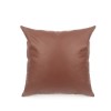 Pillow bedside soft bag Nordic PU leather pillow light luxury Technology cloth pillow car sofa pillow case
