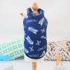 Origin leisure style dog bone printed pet cotton clothes Teddy two legged clothes cotton vest
