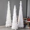 Christmas decorations colorful film wool top madder Christmas tree mall hotel decoration